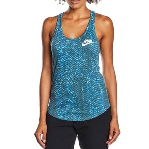Like New NIKE Women’s Dri fit Razed Back Running Tank